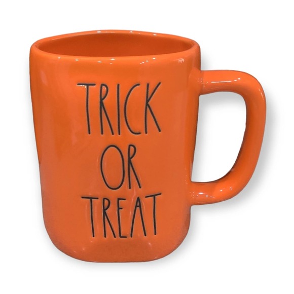 Rae Dunn Other - Rae Dunn Trick Or Treat Halloween Orange Mug